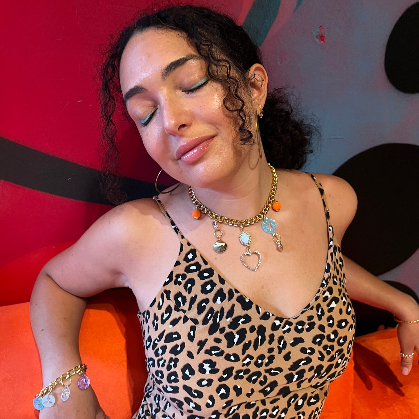ecstasy upcycled necklace (1 of 1)