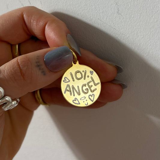 10% ANGEL ¹ ᵒᶠ ¹ dog tag