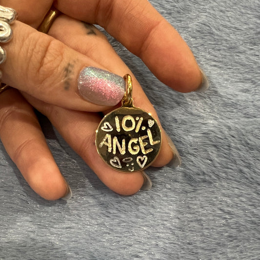 10% ANGEL ¹ ᵒᶠ ¹ dog tag