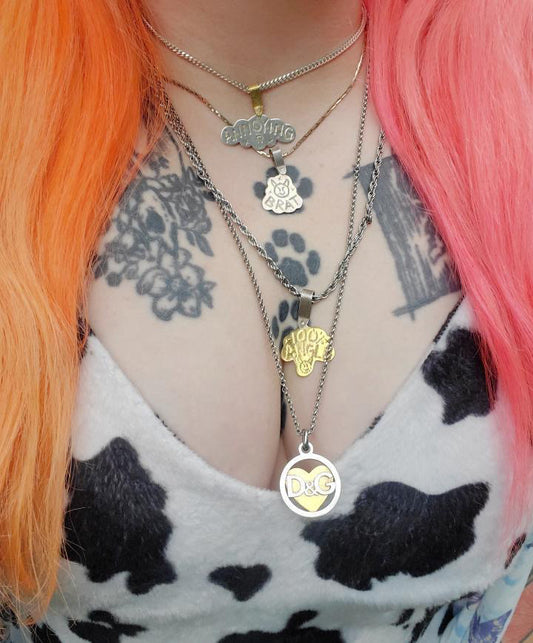 ANNOYING signature pendant (RTS)