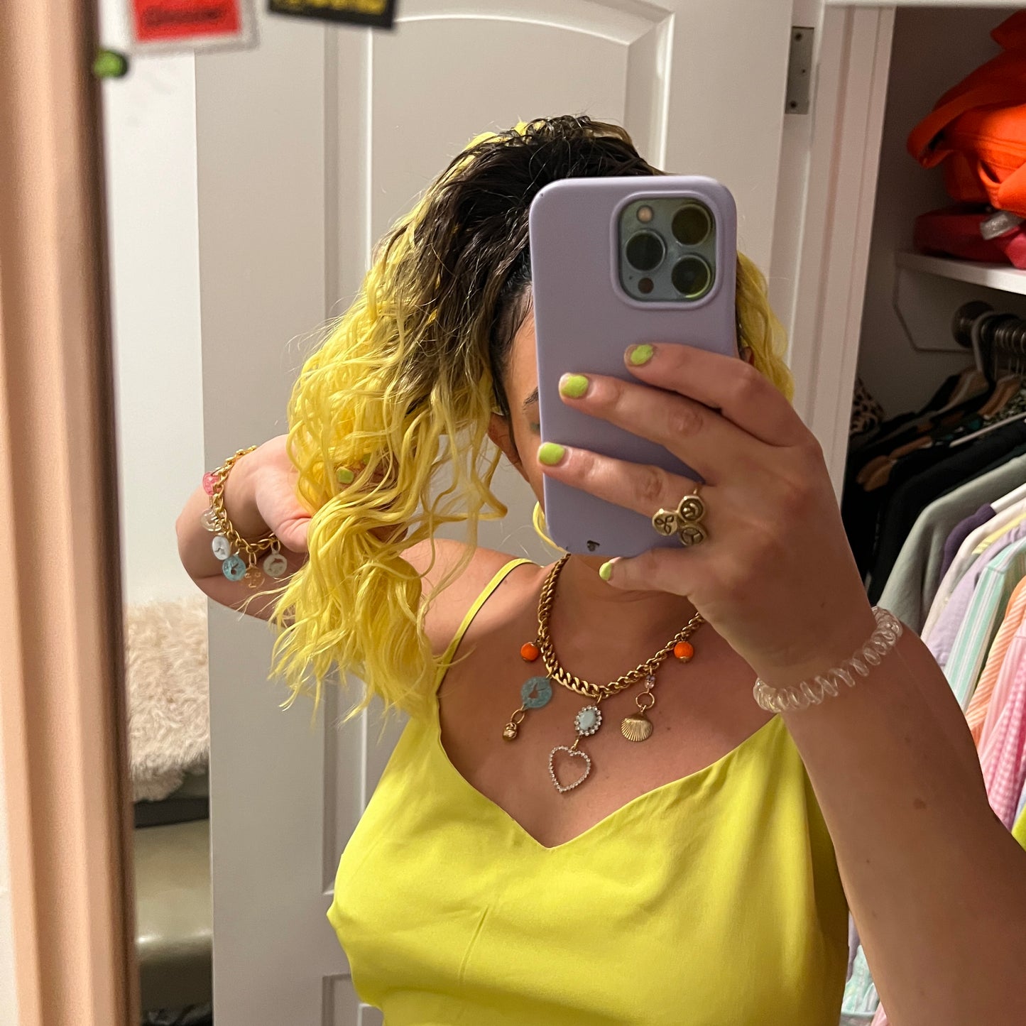 ecstasy upcycled necklace (1 of 1)