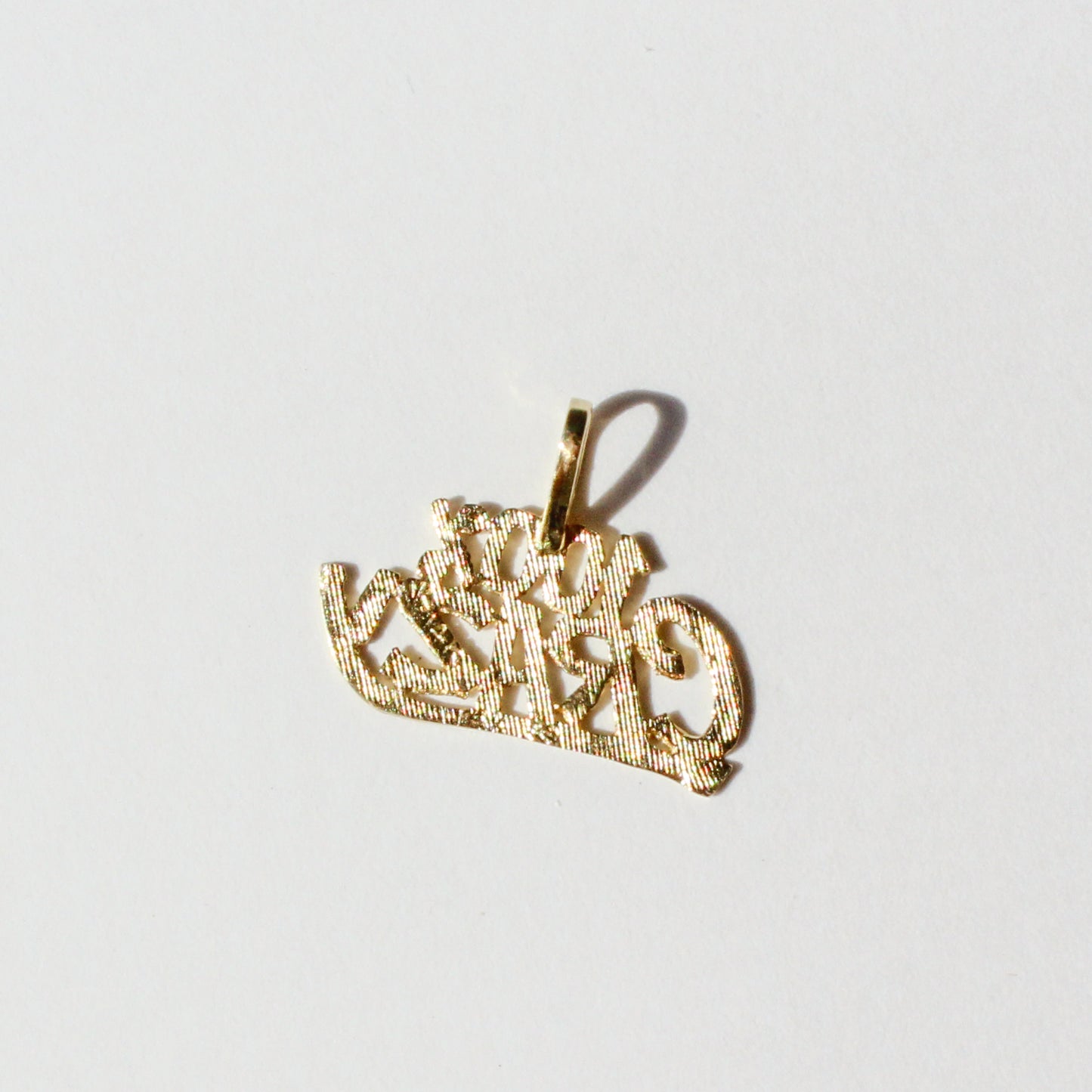 100% Crazy preloved 14kt gold charm