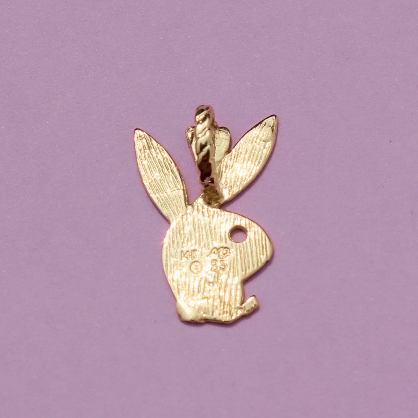 Playboy VTG 14K gold pendant