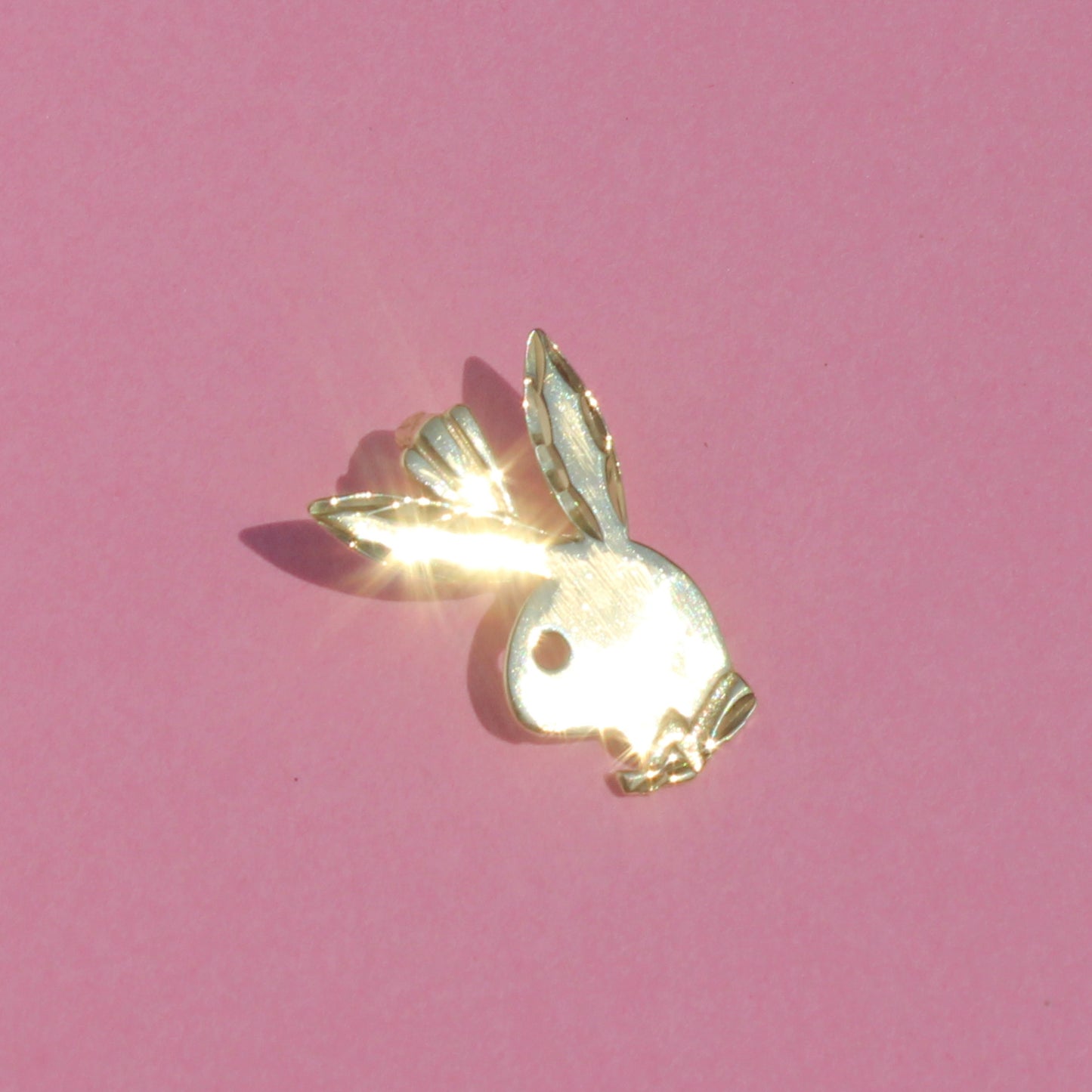 Playboy VTG 14K gold pendant