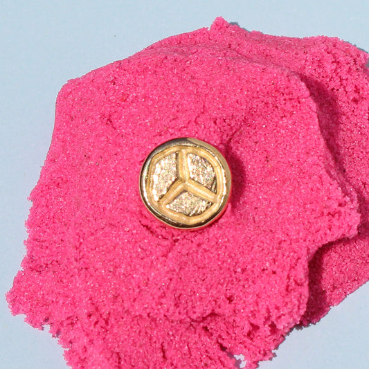 Benz logo stud earring