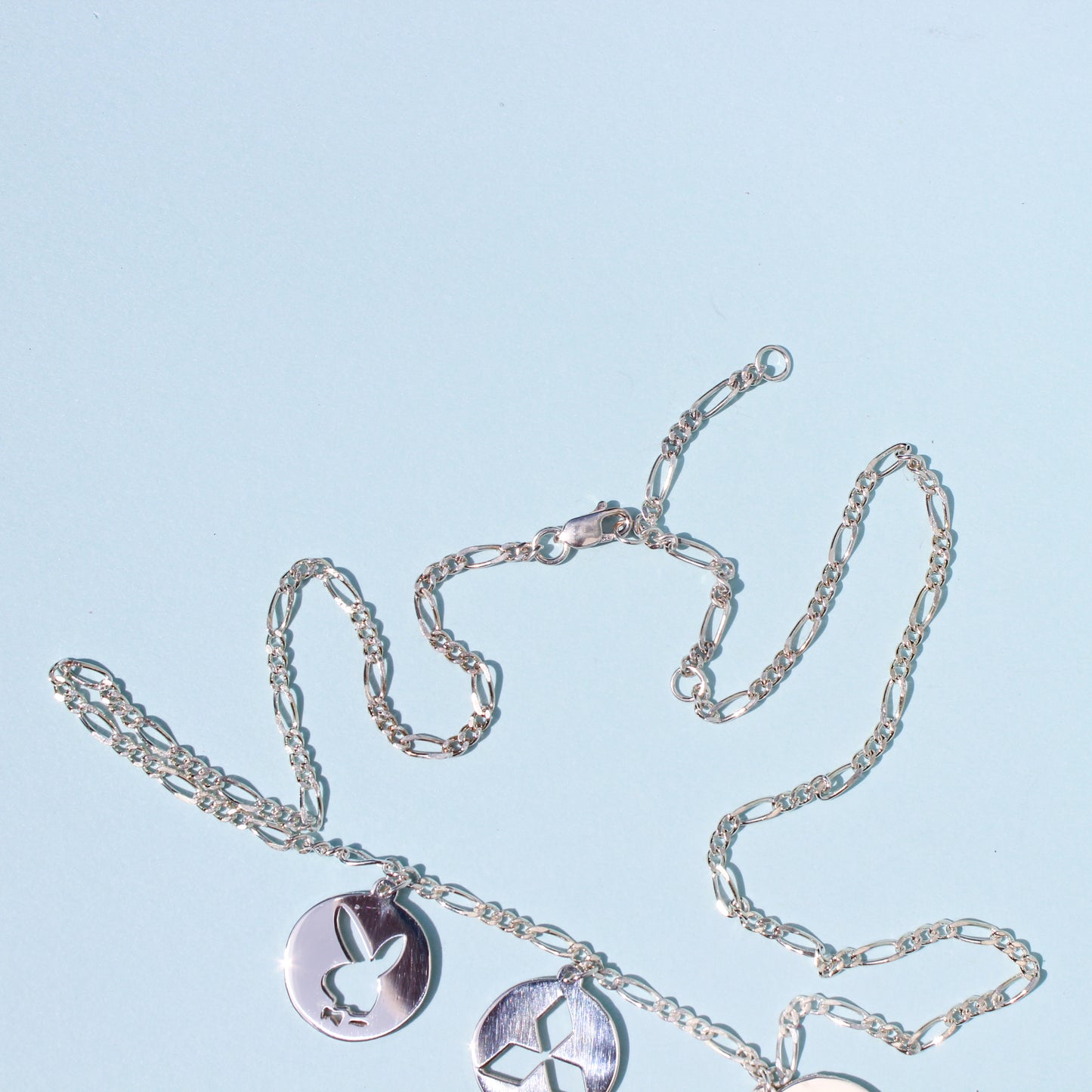 silver e pill anklet (1 of 1)