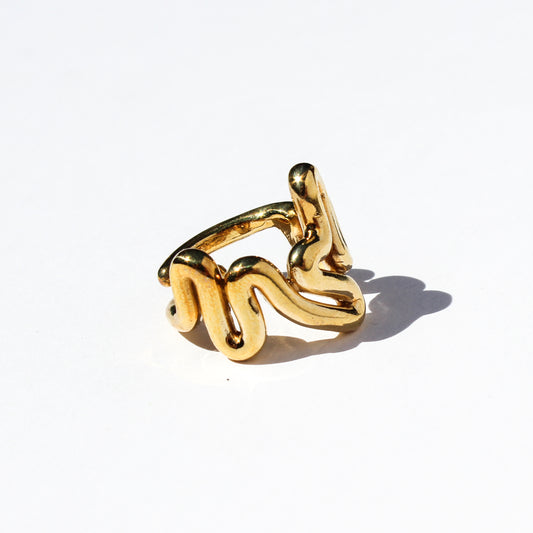 Wavy Ring Adjustable