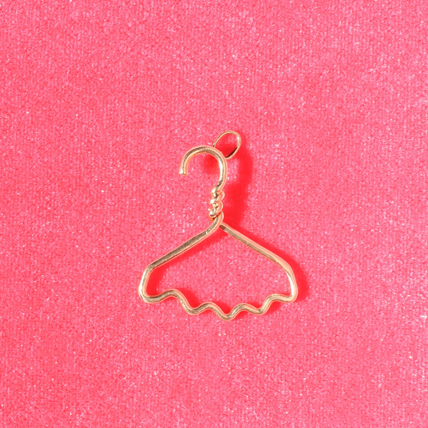 Hanger vtg 14kt gold charm holder