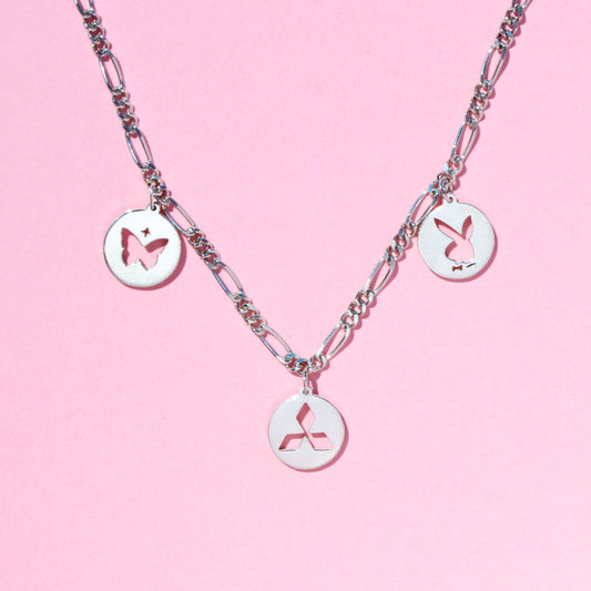 silver e pill anklet (1 of 1)