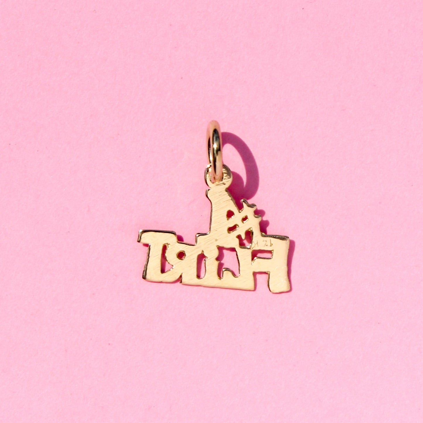 #1 Flirt VTG 12kt gold charm