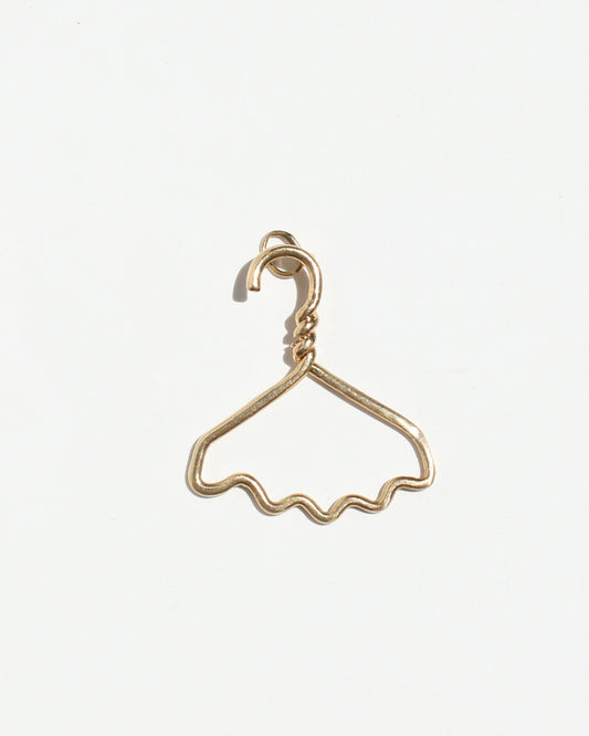 Hanger vtg 14kt gold charm holder