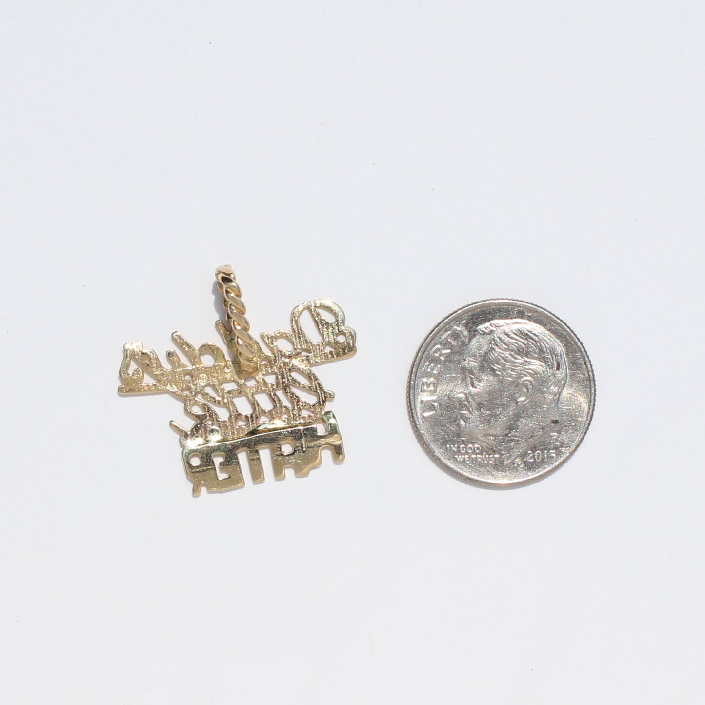 remix Daddy's Little Hater 14kt gold pendant ¹ ᵒᶠ ¹