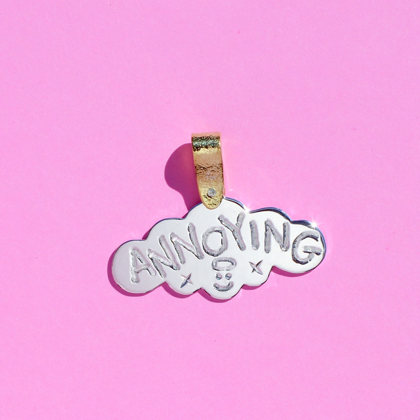 ANNOYING signature pendant (RTS)