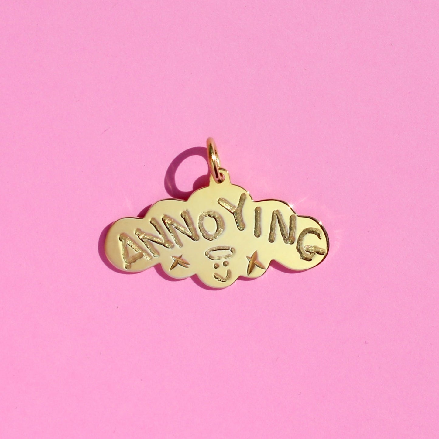 ANNOYING signature pendant (RTS)