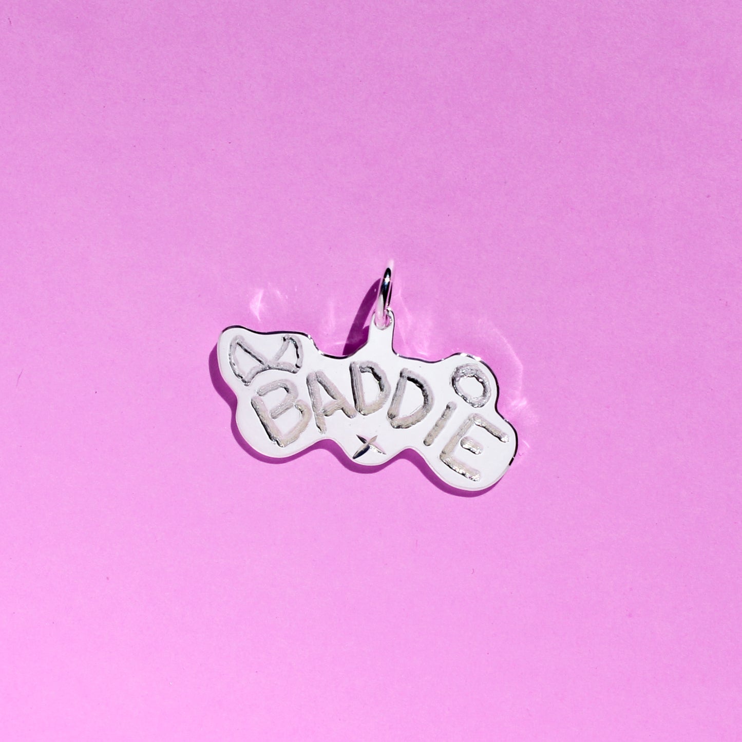 BADDIE signature pendant (RTS)