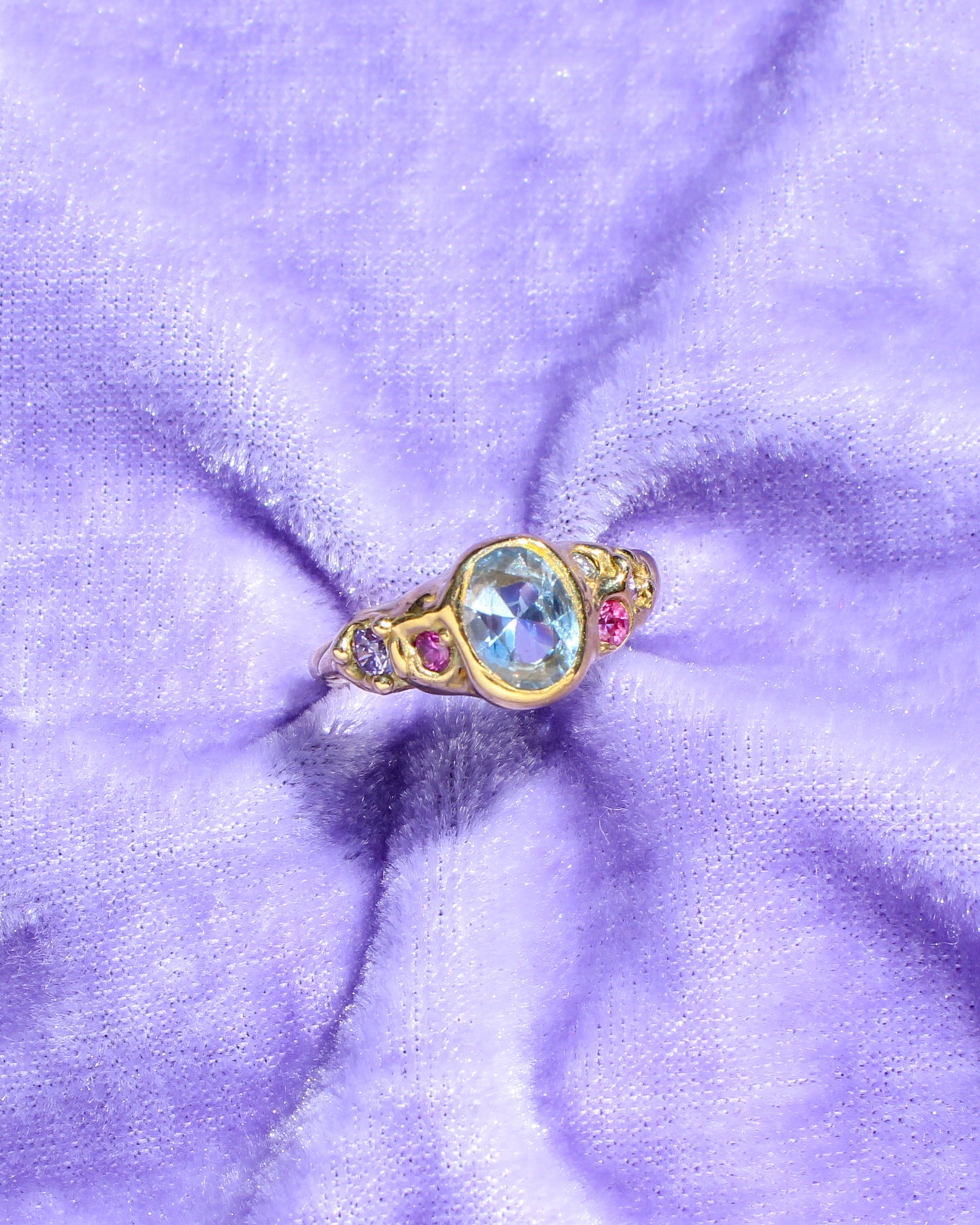Tide Pool princess ring