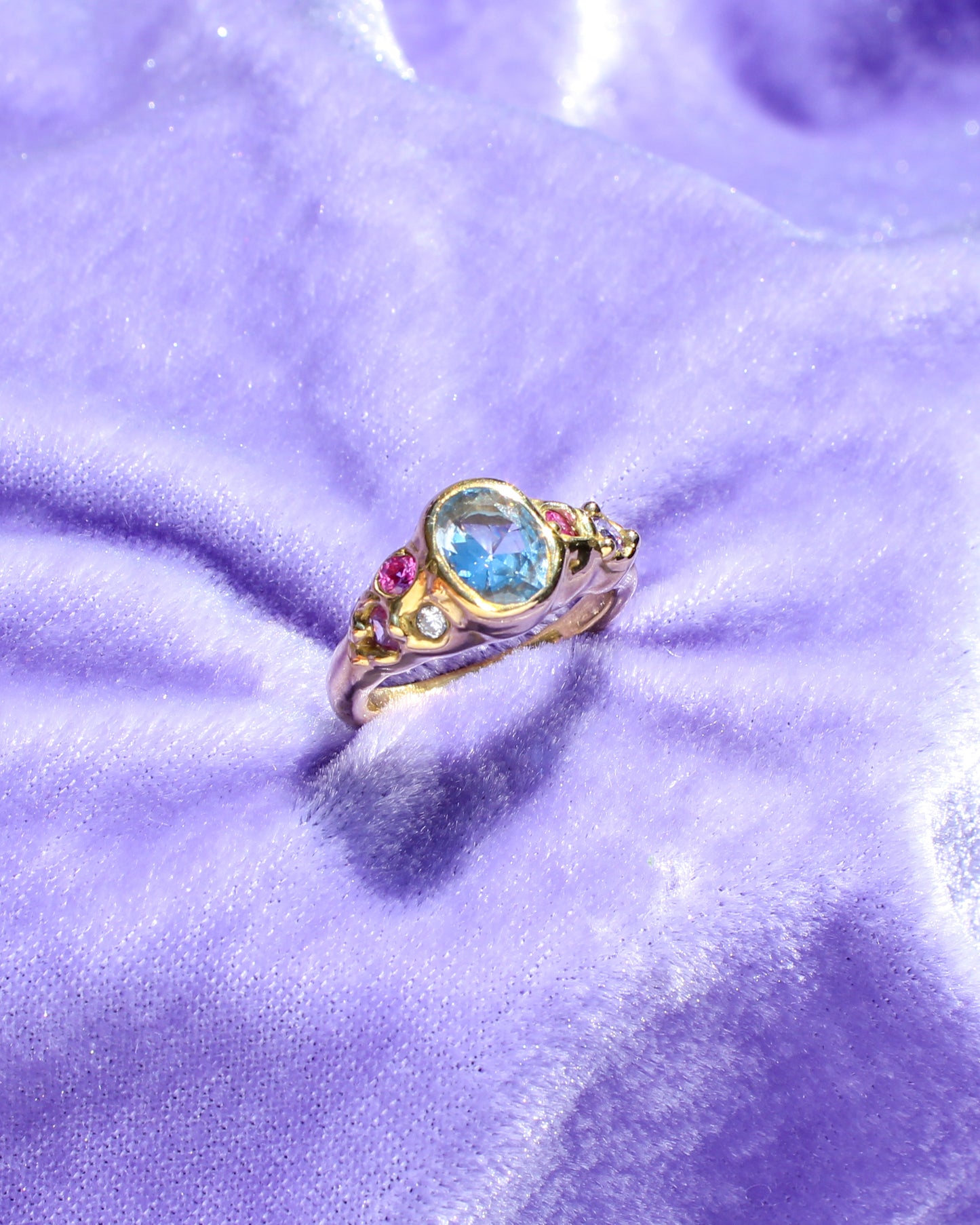 Tide Pool princess ring