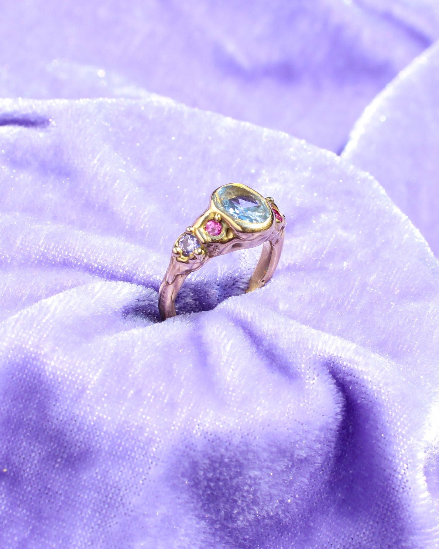 Tide Pool princess ring