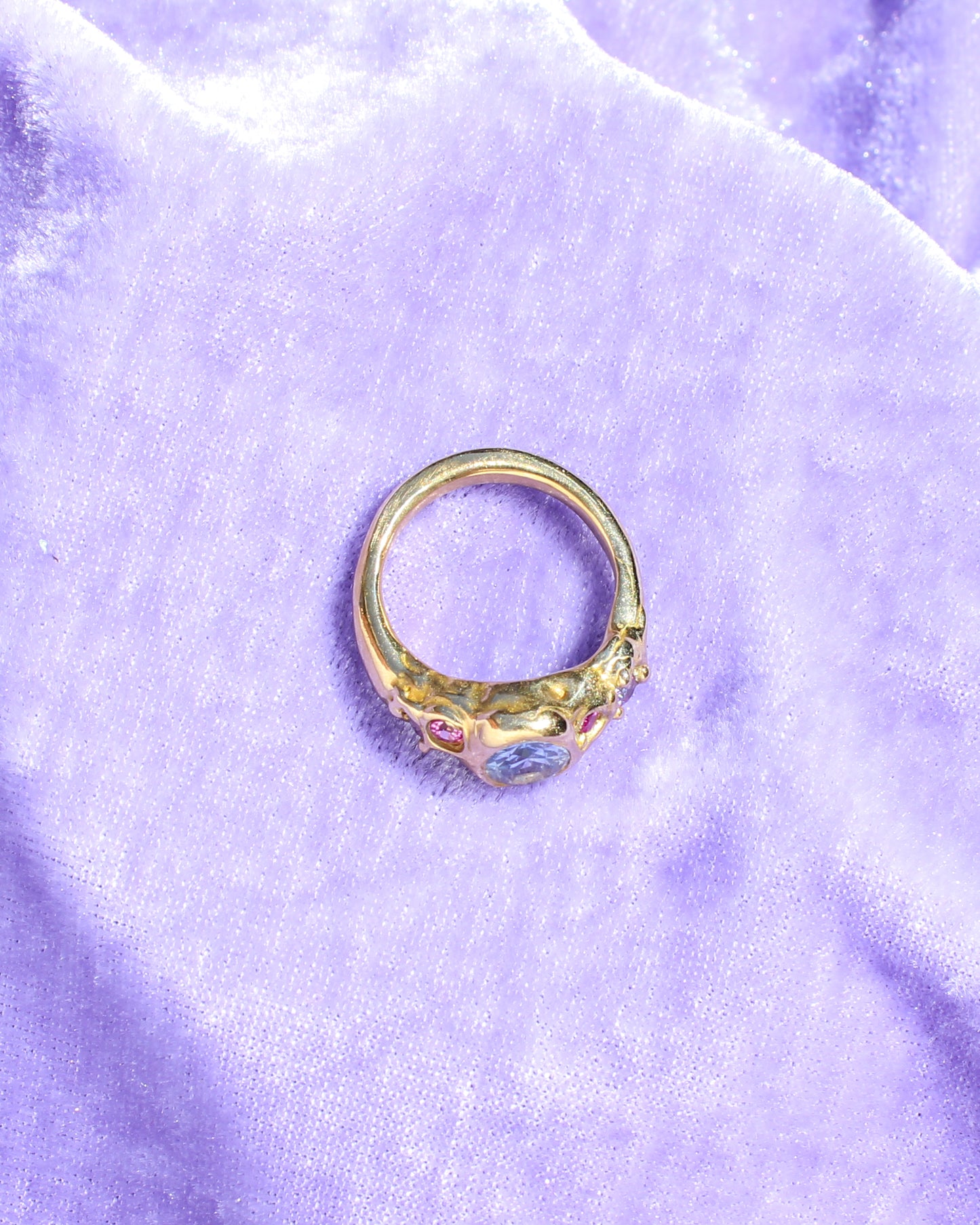Tide Pool princess ring