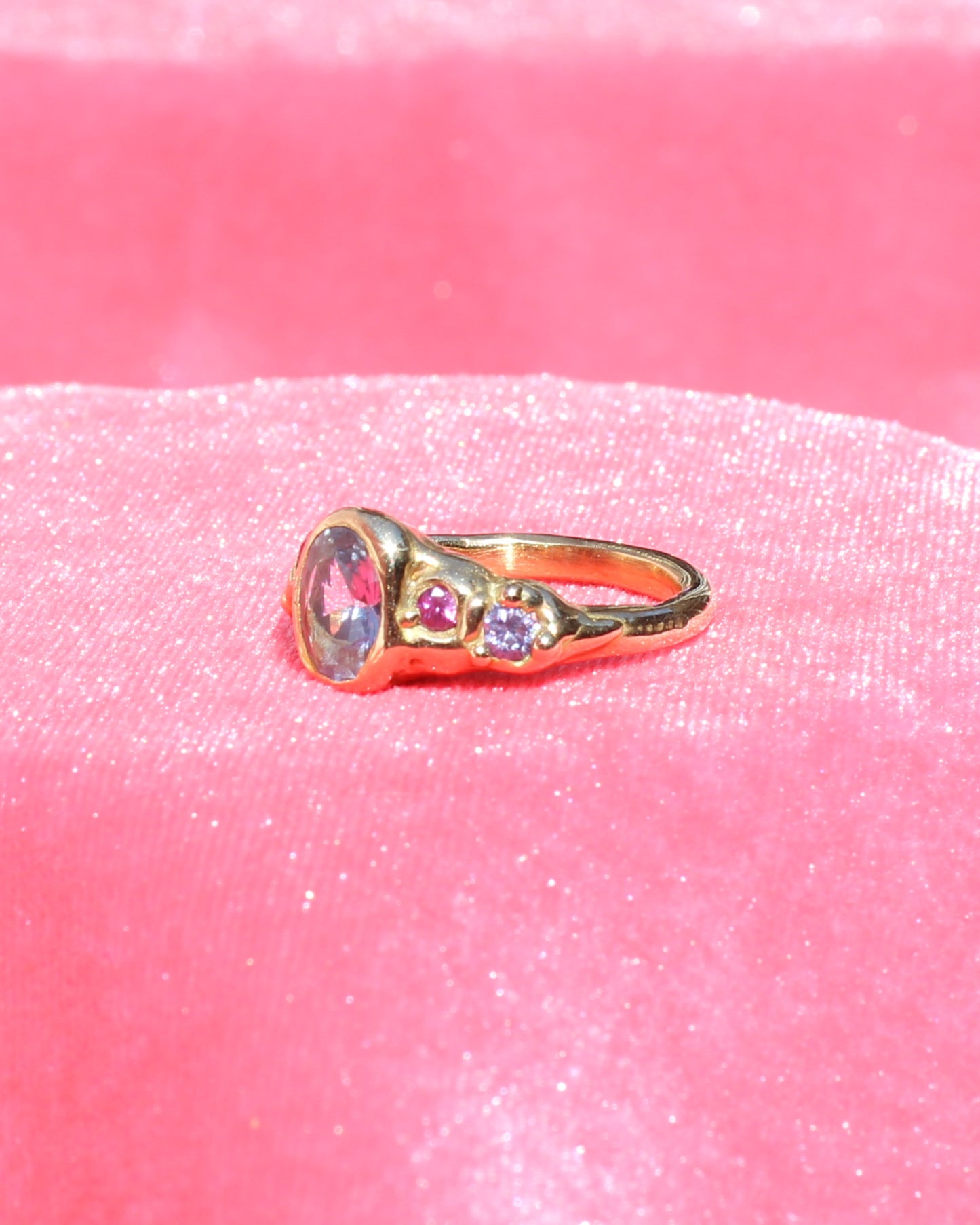 Tide Pool princess ring