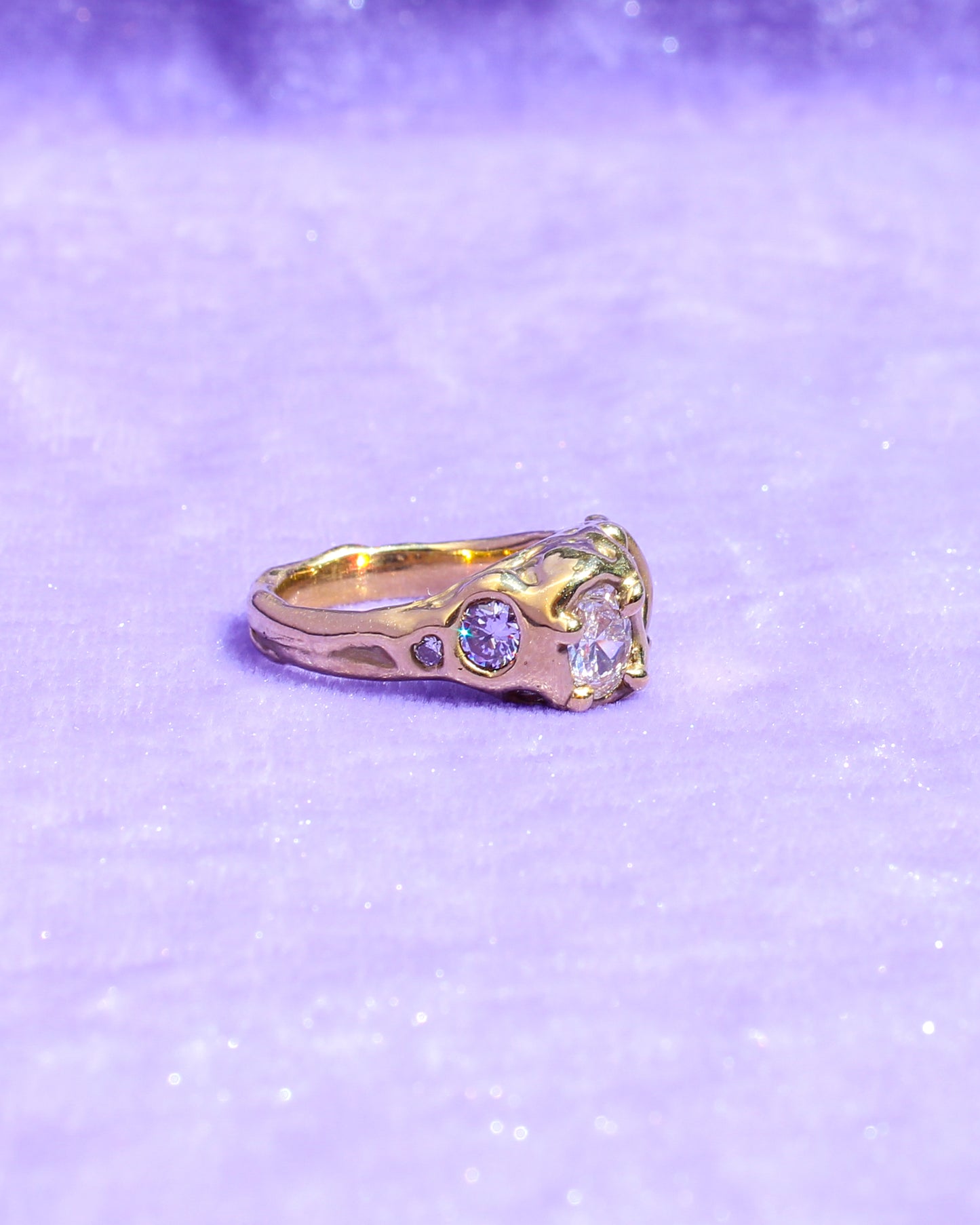 Oyster Happy Hour statement ring