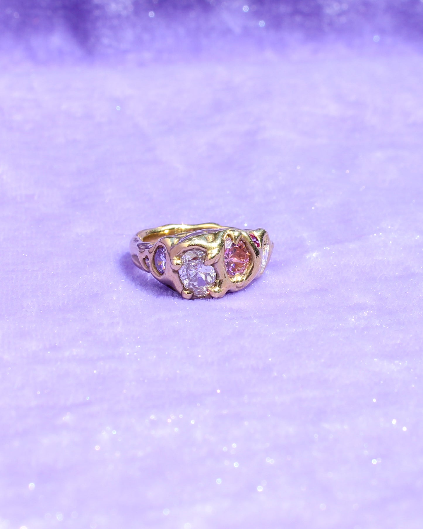 Oyster Happy Hour statement ring