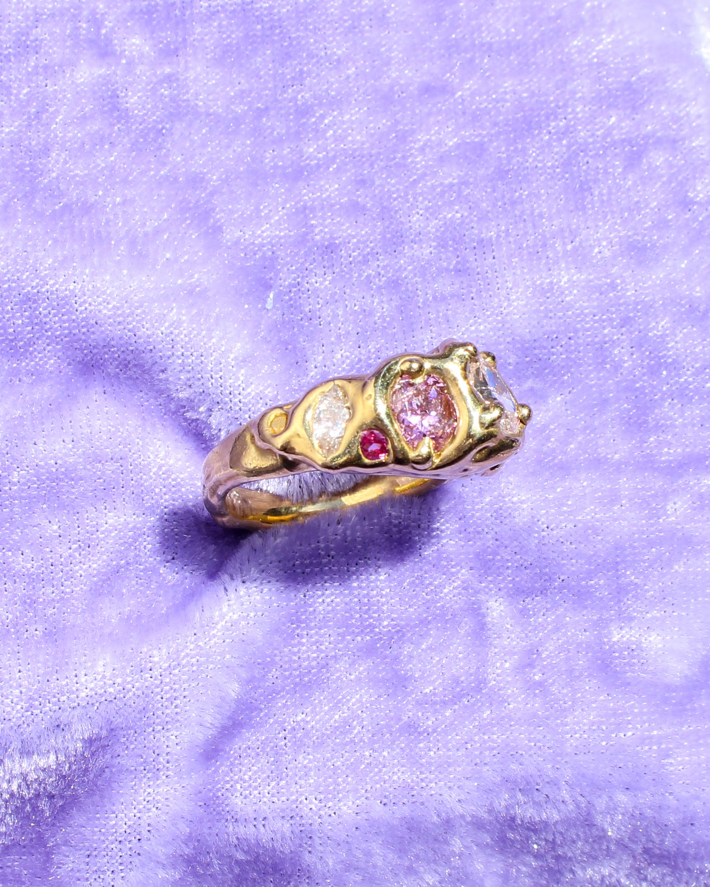 Oyster Happy Hour statement ring
