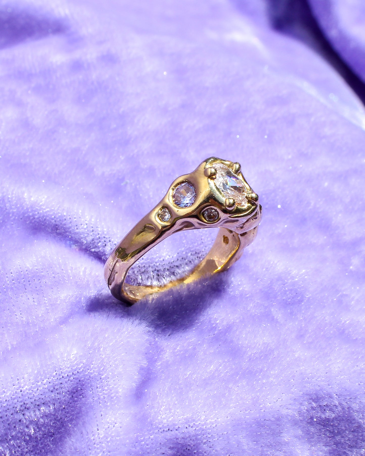 Oyster Happy Hour statement ring