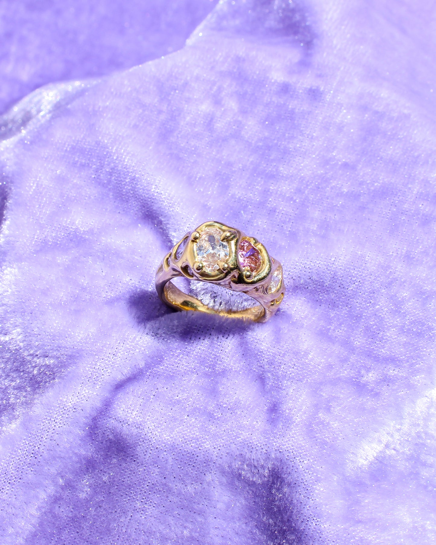 Oyster Happy Hour statement ring