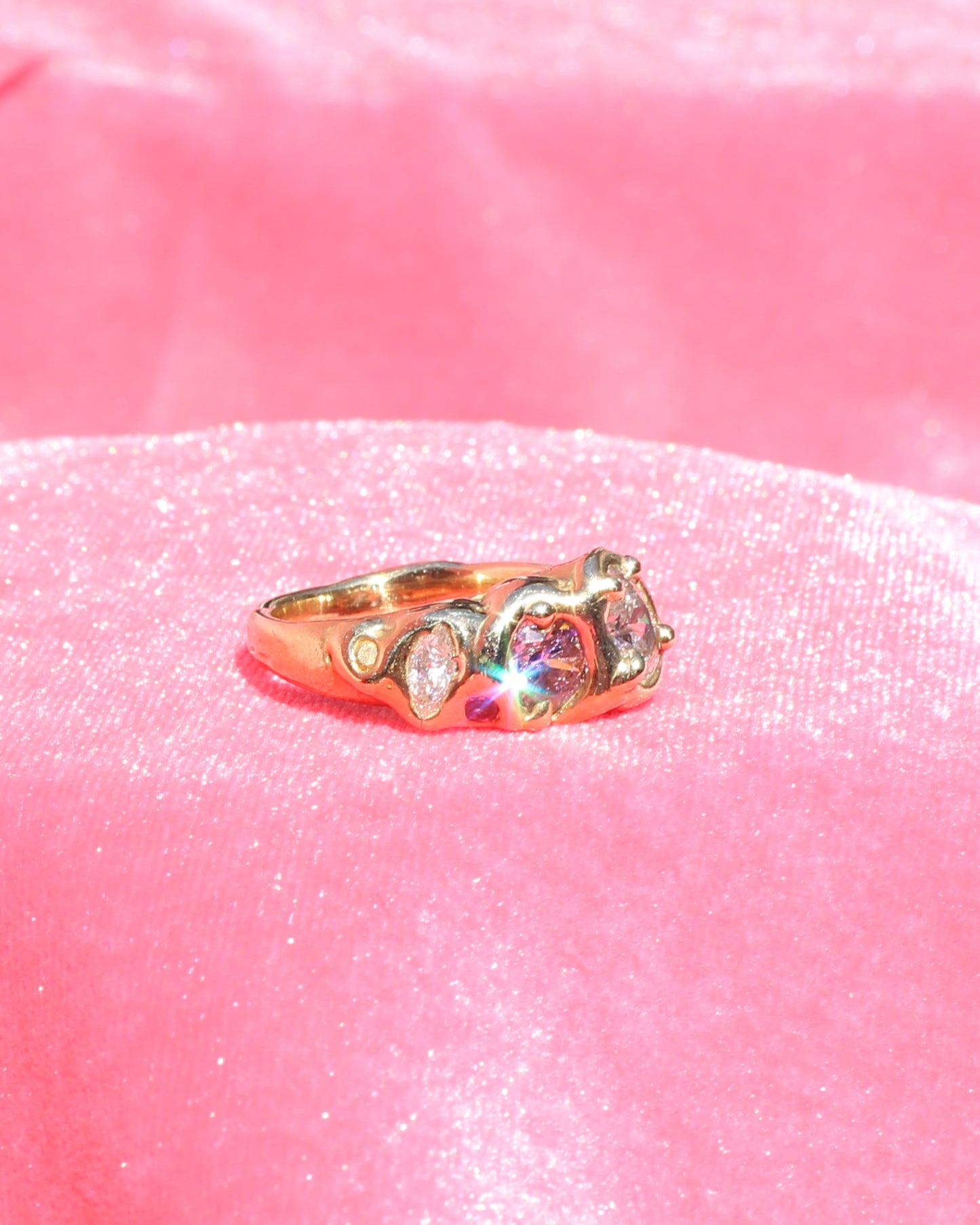 Oyster Happy Hour statement ring