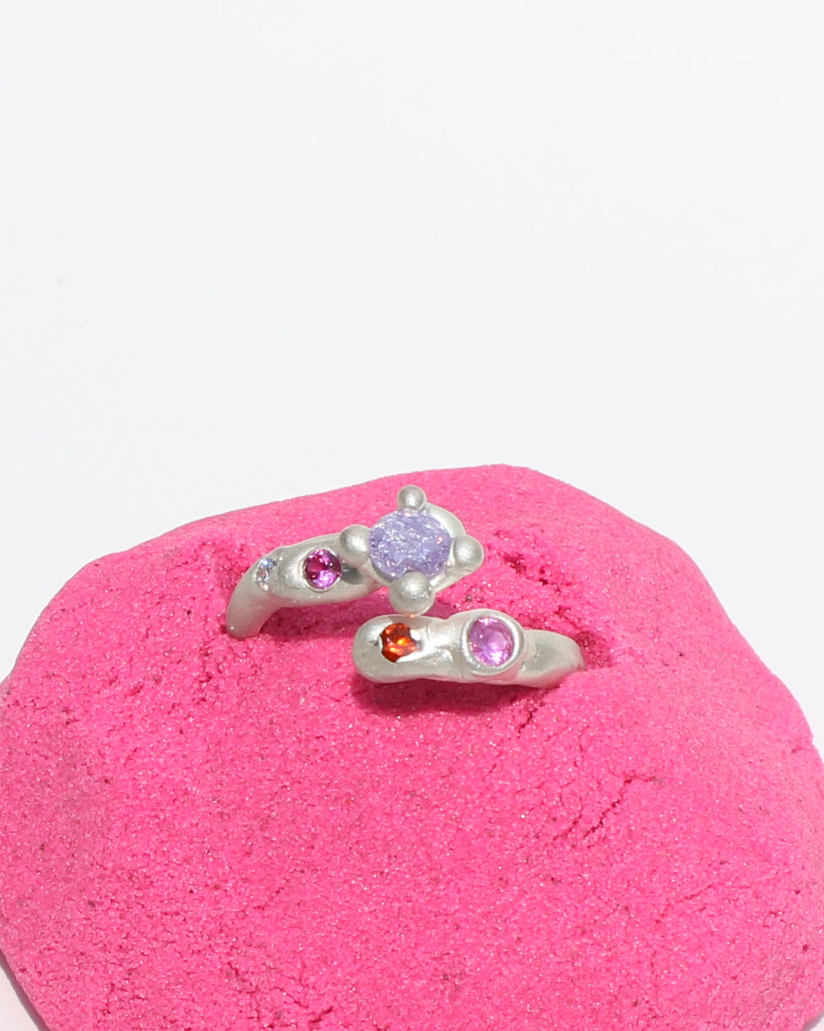 Bubblegum Factory split band ring
