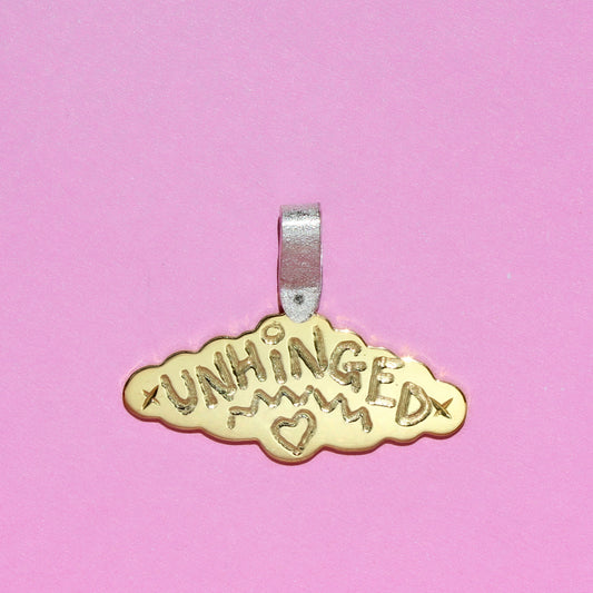 UNHINGED signature pendant (RTS)