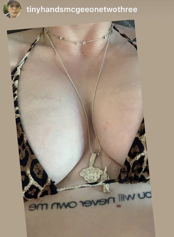FUCK 12 pendant preorder