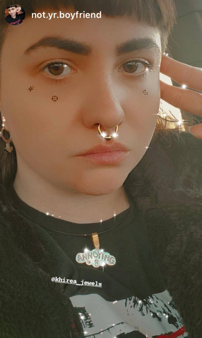 ANNOYING pendant preorder