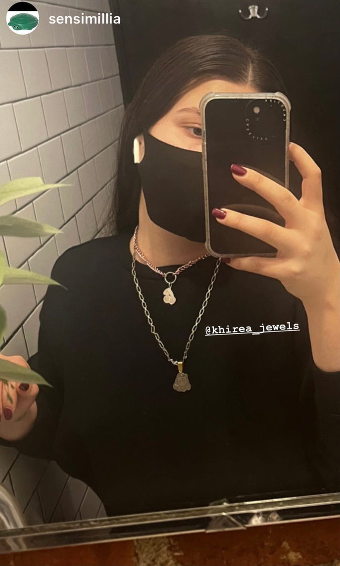 cherry charm necklace 🍒