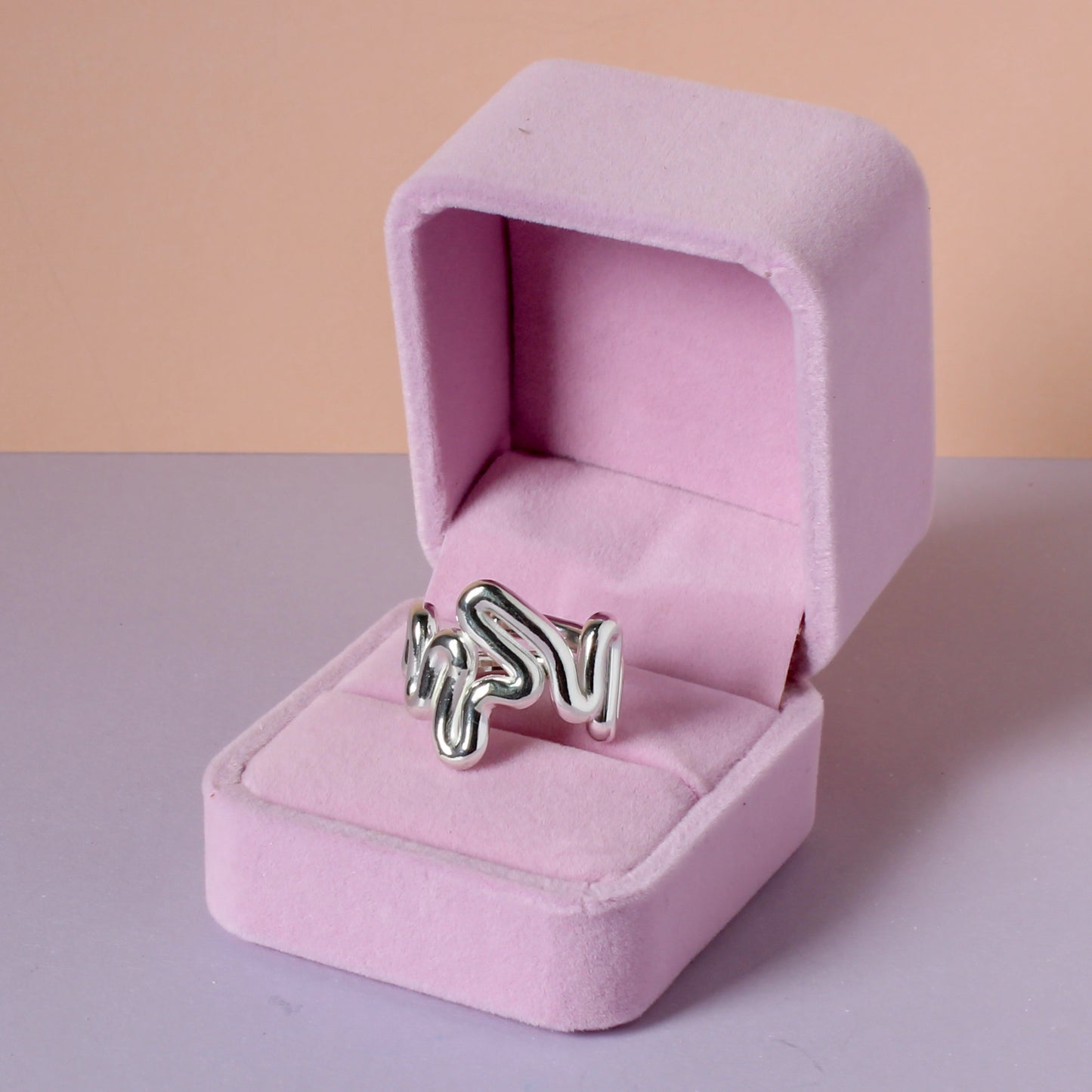 Wavy Ring Adjustable