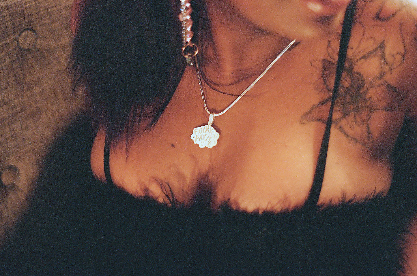 FUCK YOU PAY ME pendant preorder