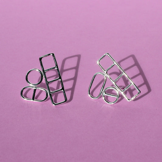 Pill earrings