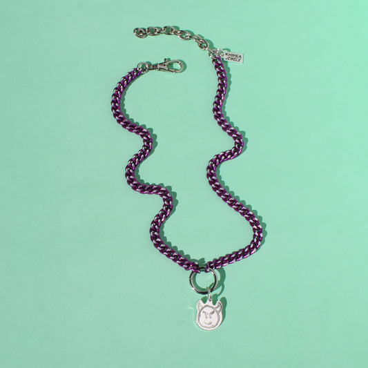 demon charm necklace 😈