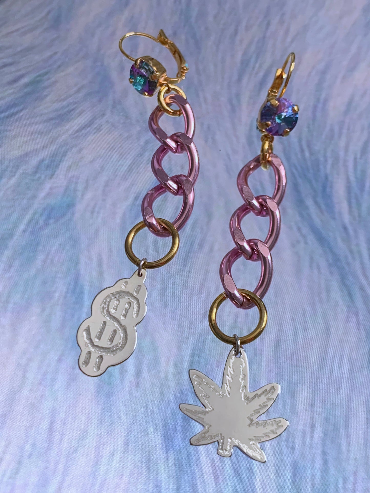 minimalist mix-and-match signature charm earrings