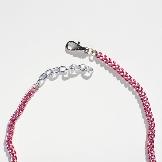 Curb chain necklaces