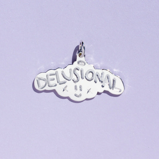 DELUSIONAL signature pendant (RTS)