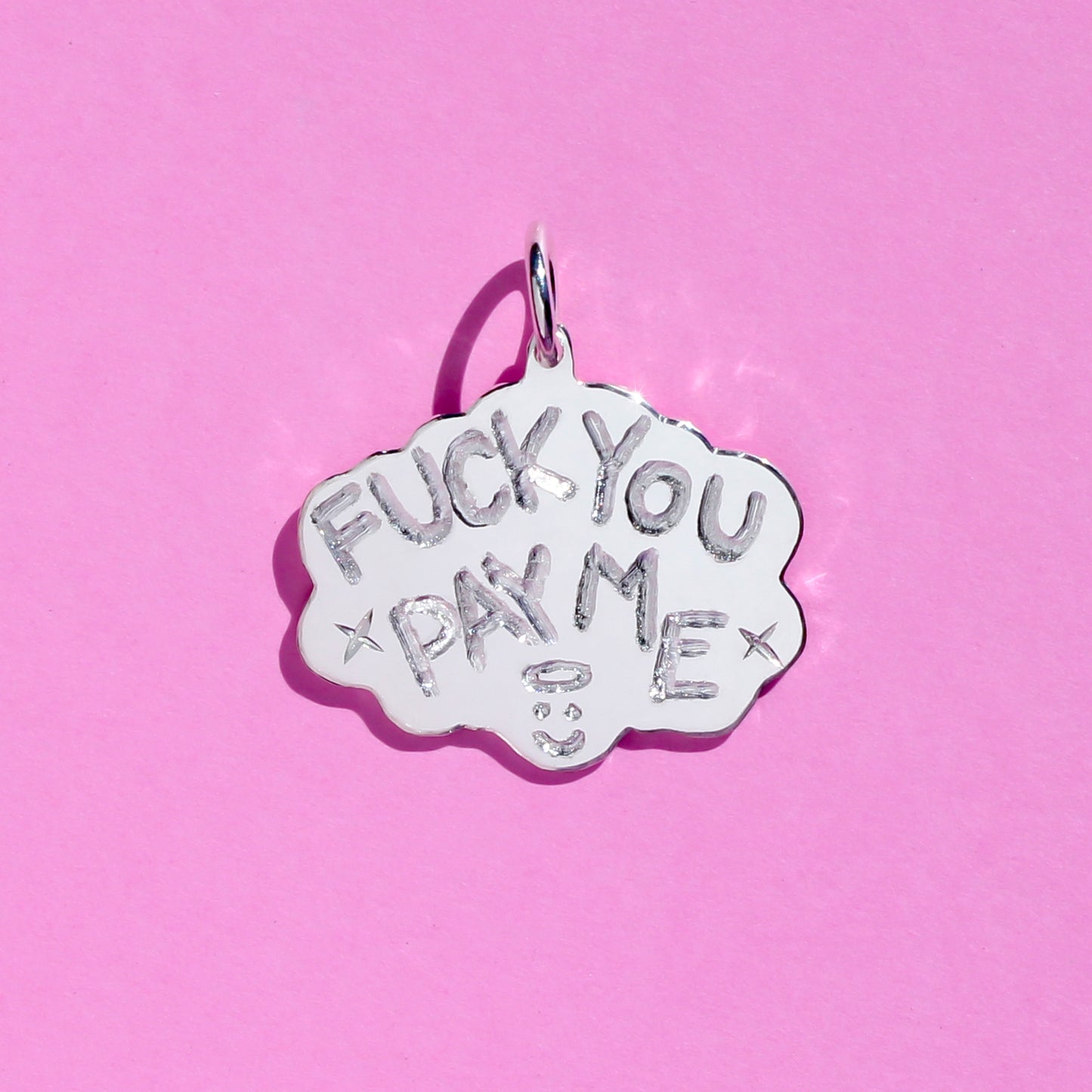 FUCK YOU PAY ME pendant preorder