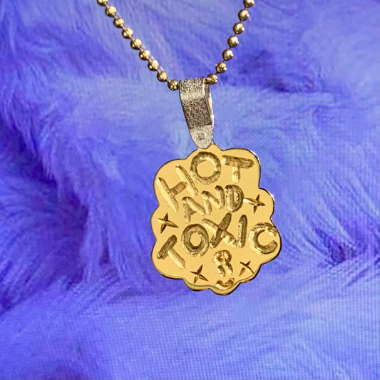 HOT AND TOXIC pendant