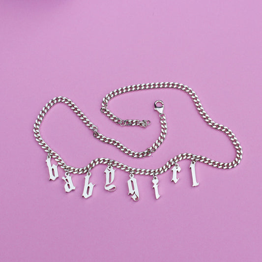 Babygirl necklace