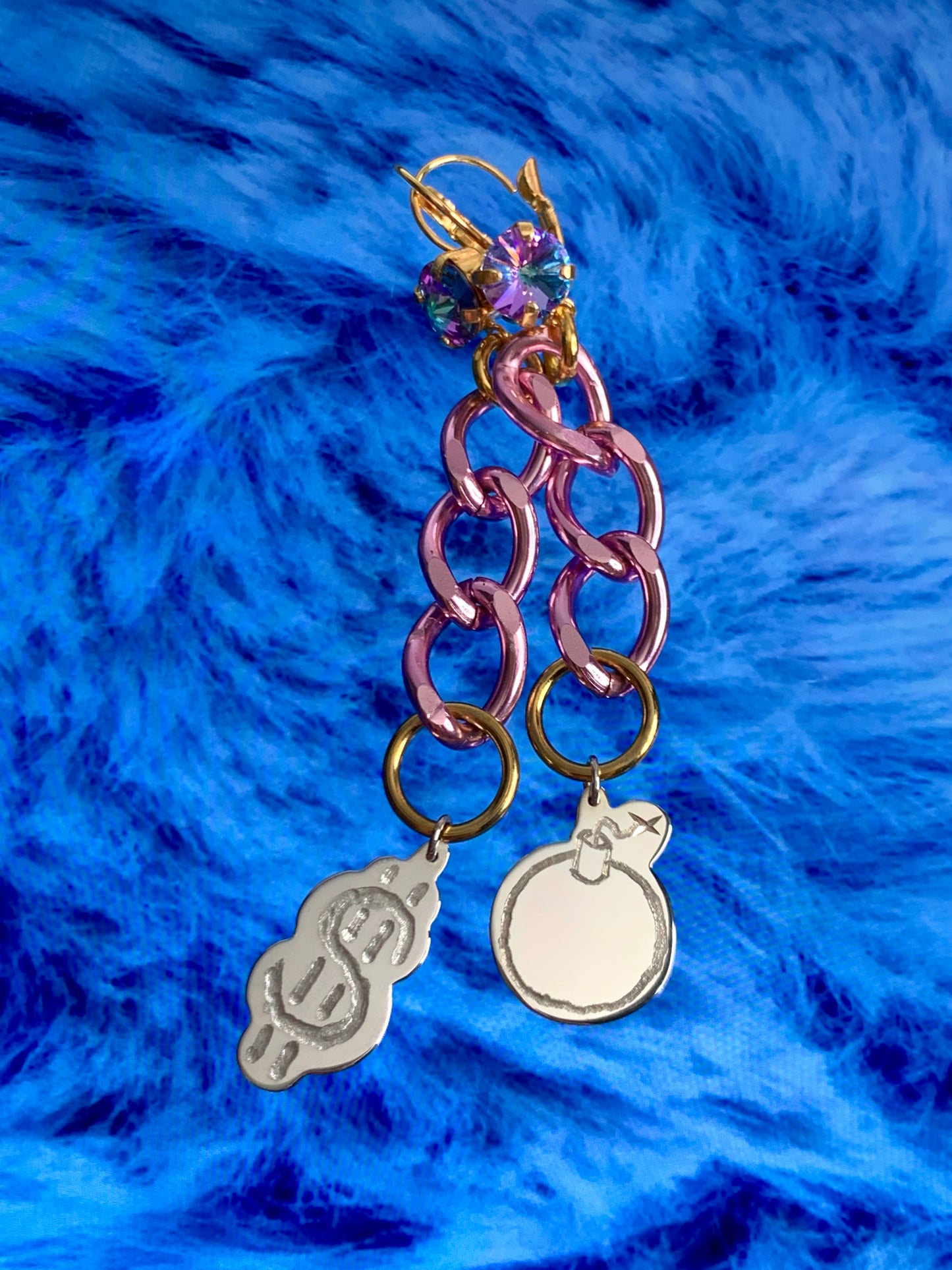 minimalist mix-and-match signature charm earrings