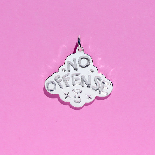 NO OFFENSE pendant preorder
