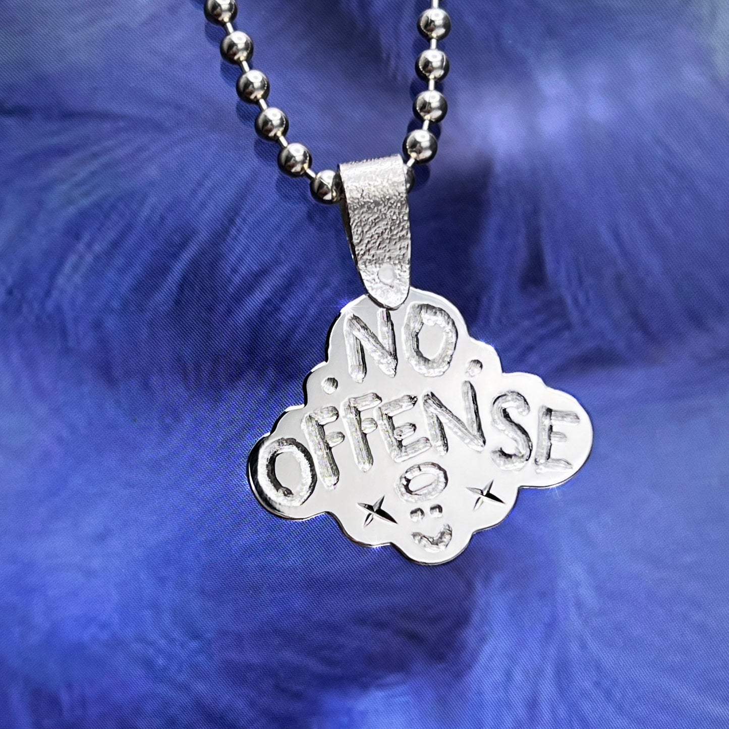 NO OFFENSE pendant preorder