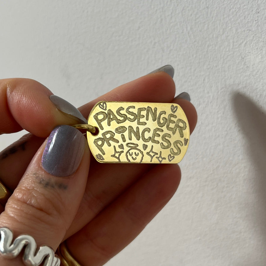 PASSENGER PRINCESS ¹ ᵒᶠ ¹ dog tag