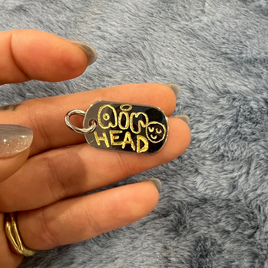 AIR HEAD ¹ ᵒᶠ ¹ dog tag